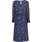 Gant Blue Viscose Women Dress