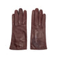 Dolce & Gabbana Burgundy Leather Glove