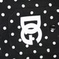 Dolce & Gabbana Black Polka Dot Short Sleeves Casual Shirt