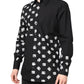 Dolce & Gabbana Black DG Logo Cotton MARTINI Dress Shirt