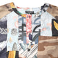 Dolce & Gabbana Multicolor Patchwork Short Sleeves Shirt