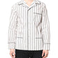 Dolce & Gabbana White Stripes Lounge Pajama Sleepwear Shirt