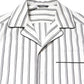 Dolce & Gabbana White Stripes Lounge Pajama Sleepwear Shirt