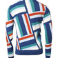 Dolce & Gabbana Multicolor Cashmere Knit Pullover Sweater