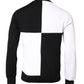 Dolce & Gabbana Black White Knit Logo Print Pullover Sweater