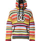 Dolce & Gabbana Multicolor Cotton Hooded Pullover Sweater