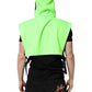Dolce & Gabbana Green Polyester Hooded Sportswear Vest Sweater