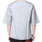 Dolce & Gabbana Light Blue Graphic Print Short Sleeve T-shirt