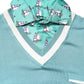 Dolce & Gabbana Green Printed Collared Short Sleeve T-shirt