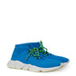 Exquisite blaue Baumwoll-Sneaker für Herren