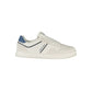 White Polyethylene Men Sneaker