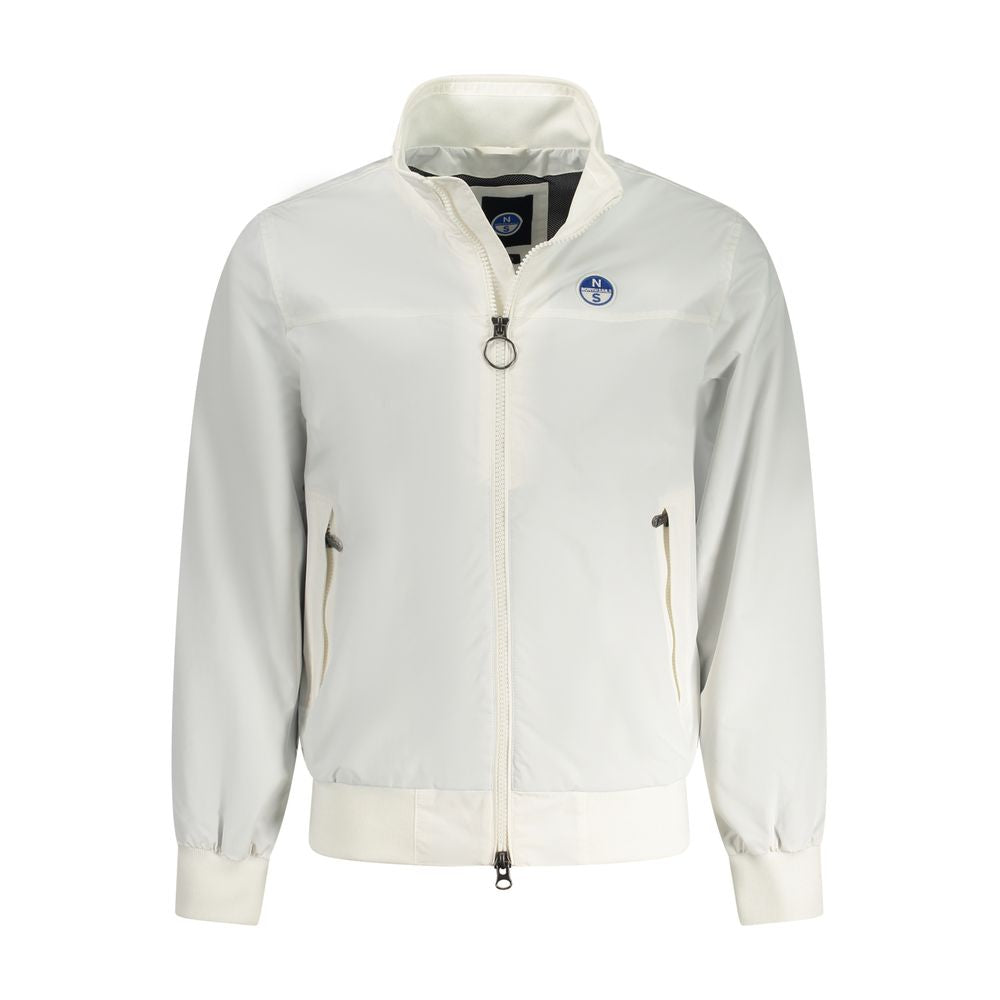 White Polyamide Jacket