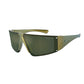 Arnette Gold Resin Sunglasses