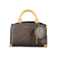 Brown Polyethylene Handbag