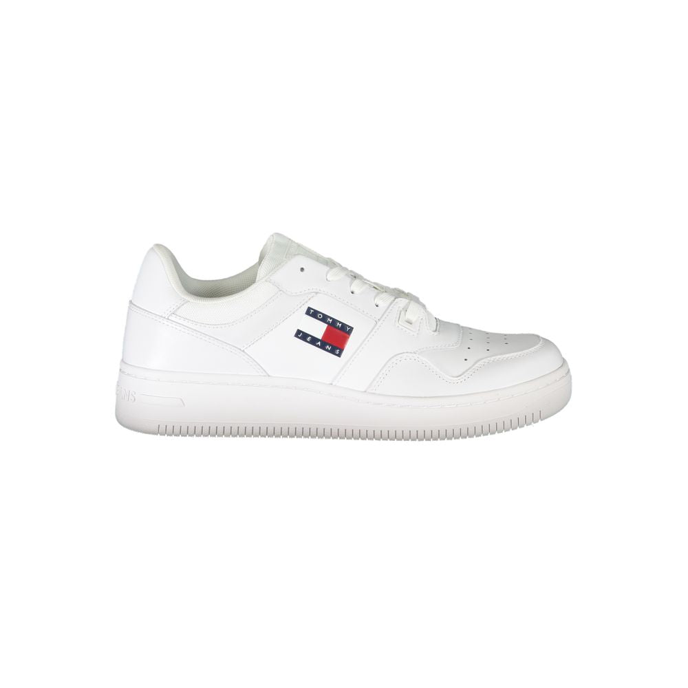 Weiße Herren-Sneaker aus Leder
