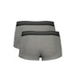 Gray Cotton Men Boxer Pair