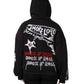 Dolce & Gabbana Black Embroidered Full Zip Hooded Jacket