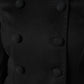 Dolce & Gabbana Black Wool Sartoria Italiano Blazer Jacket