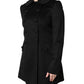Dolce & Gabbana Black Wool Sartoria Italiano Blazer Jacket
