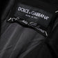 Dolce & Gabbana Black Wool Sartoria Italiano Blazer Jacket