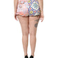 Dolce & Gabbana Multicolor High Waist Women Hot Pants Shorts