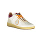 Sleek White Sneakers with Contrast Accents