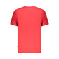 Red Cotton Men T-Shirt
