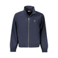 Blue Polyester Men Jacket
