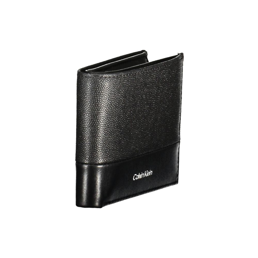 Black Leather Men Wallet
