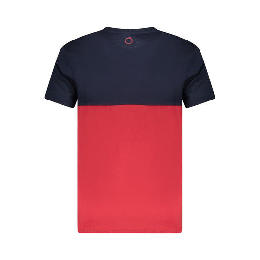 Red Cotton Men T-Shirt