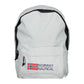 Gray Polyester Mens Backpack
