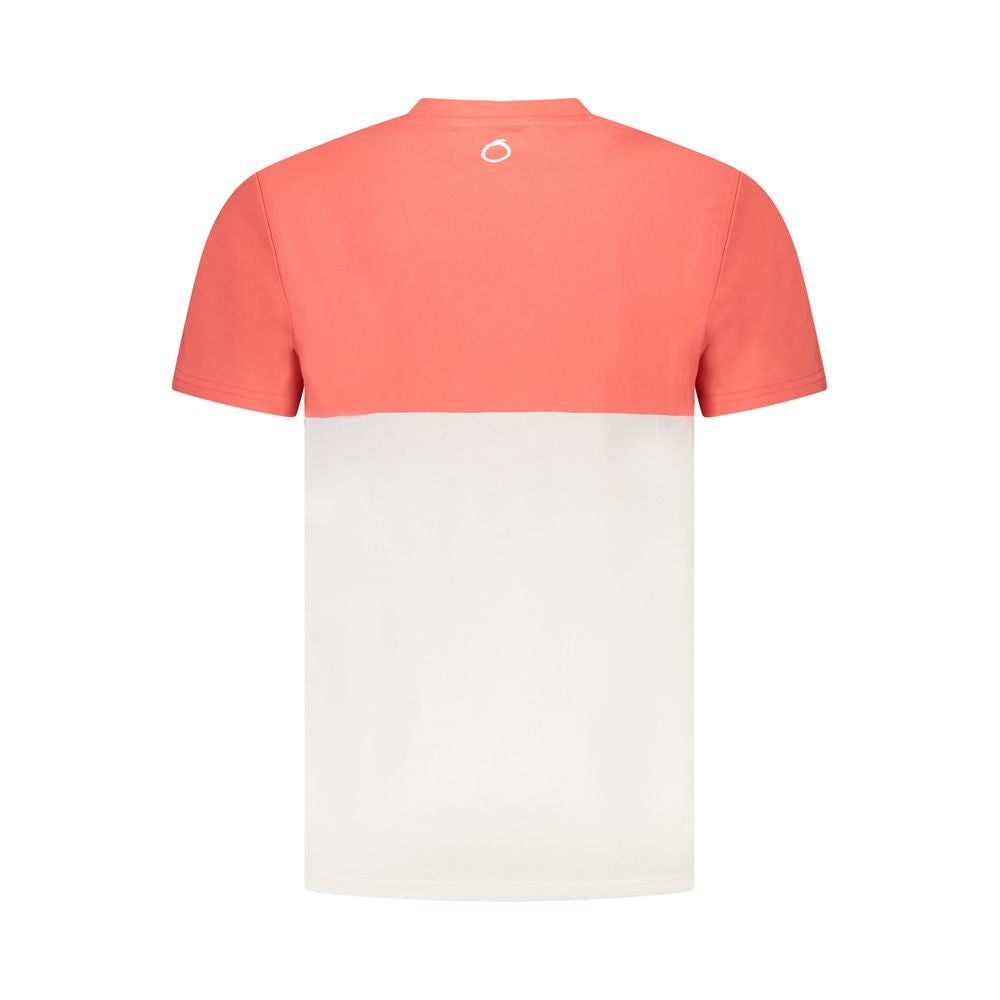 Pink Cotton Men T-Shirt