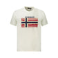 White Cotton Men T-Shirt
