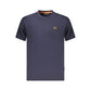 Blue Organic Cotton Men T-Shirt