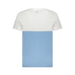 Light Blue Cotton Men T-Shirt
