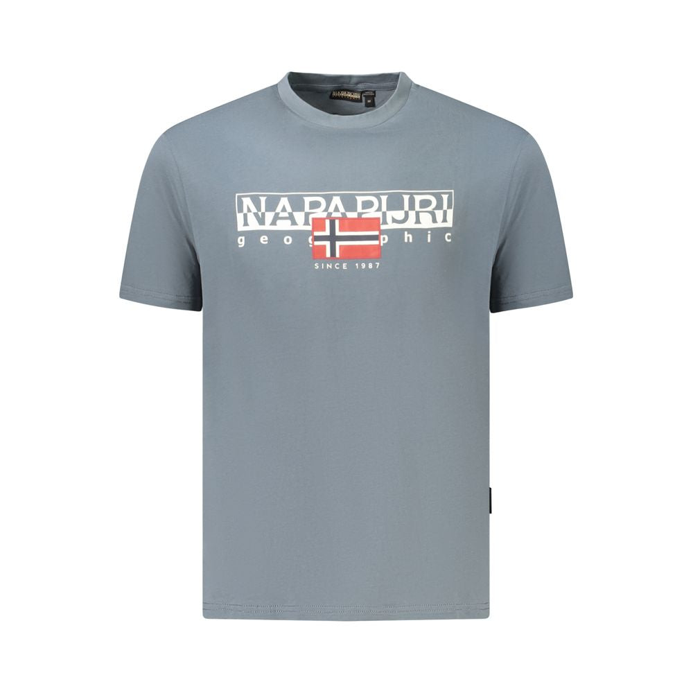 Brown Cotton Men T-Shirt