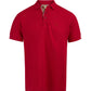 Burberry Red Cotton Collared Polo Shirt