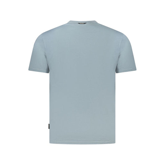 Brown Cotton Men T-Shirt