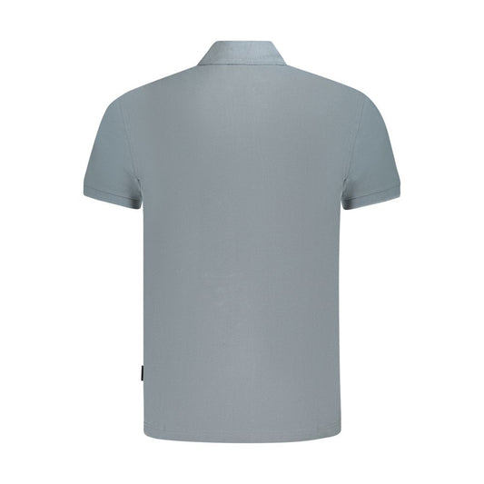 Brown Cotton Men Polo Shirt