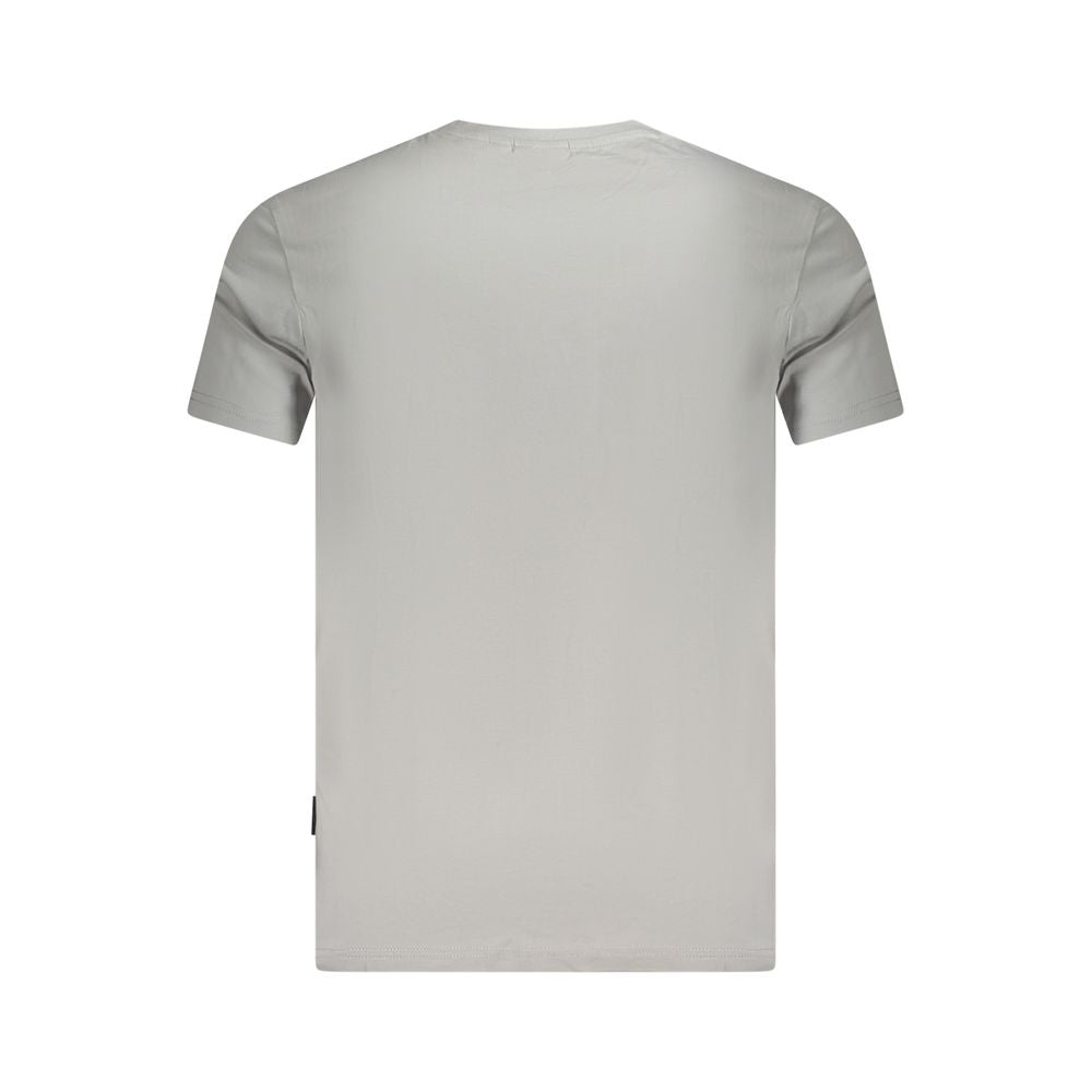 Brown Cotton Men T-Shirt