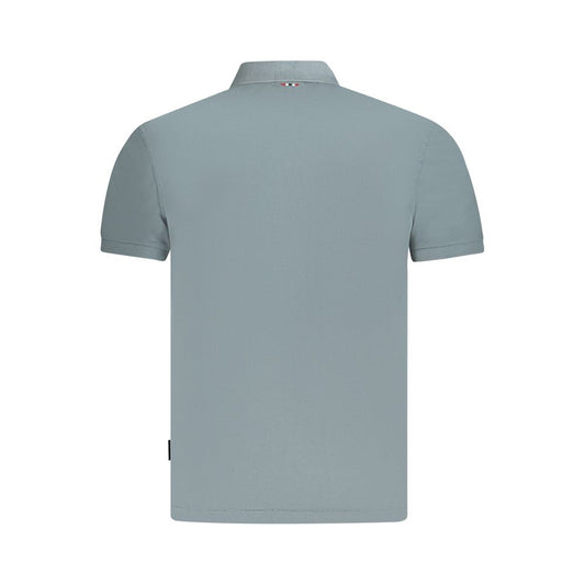Brown Cotton Men Polo Shirt