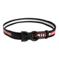 Dolce & Gabbana Black Polyester Logo Print DG Buckle Belt