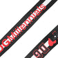 Dolce & Gabbana Black Polyester Logo Print DG Buckle Belt