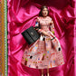 Dolce & Gabbana Pink Dress Ceramic Porcelain Fashion Leather Sicily Dolls