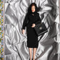 Dolce & Gabbana Black Dress Ceramic Porcelain Fashion Leather Sicily Dolls