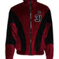 Dolce & Gabbana Red Black Cotton Logo FullZip Bomber Jacket