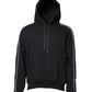 Dolce & Gabbana Black Cotton Logo Hooded Sweatshirt Sweater