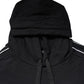 Dolce & Gabbana Black Cotton Logo Hooded Sweatshirt Sweater