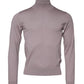 Dolce & Gabbana Brown Cashmere Knitted Men Pullover Sweater