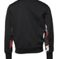 Dolce & Gabbana Black Embroidered Crew Neck Pullover Sweater